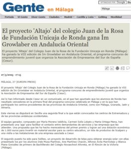 Lee más sobre el artículo Repercusión: VIII Final Andalucía Oriental